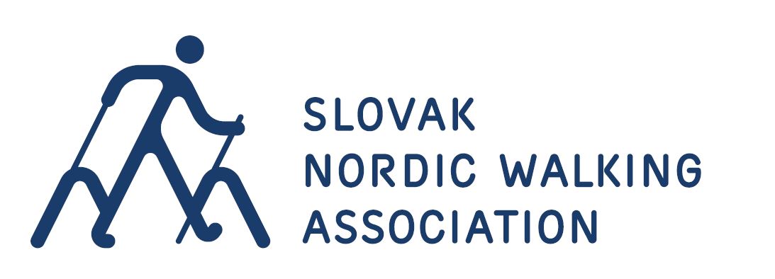 Slovenská asociácia Nordic Walking Logo